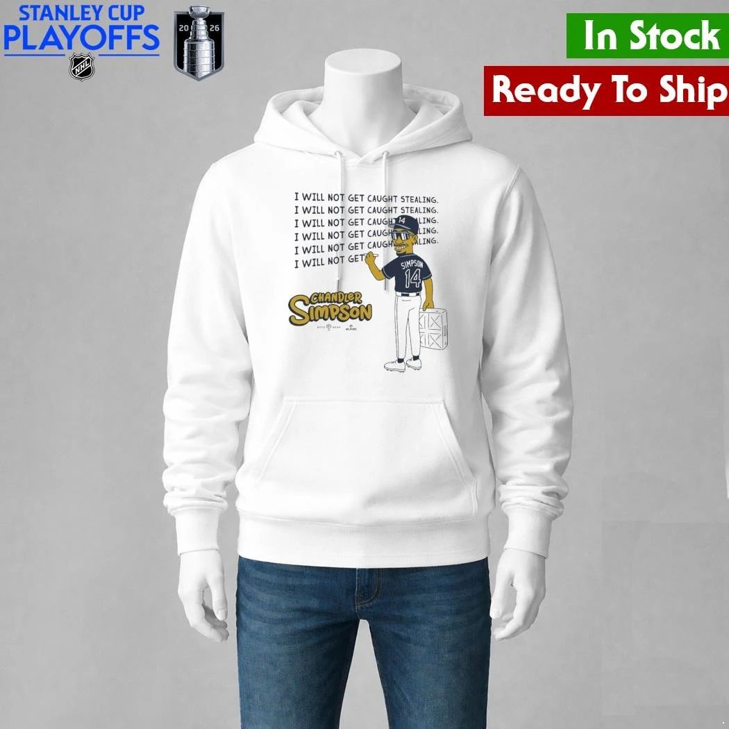 Chandler Simpson I Will Not Get Caught Stealing Shirt