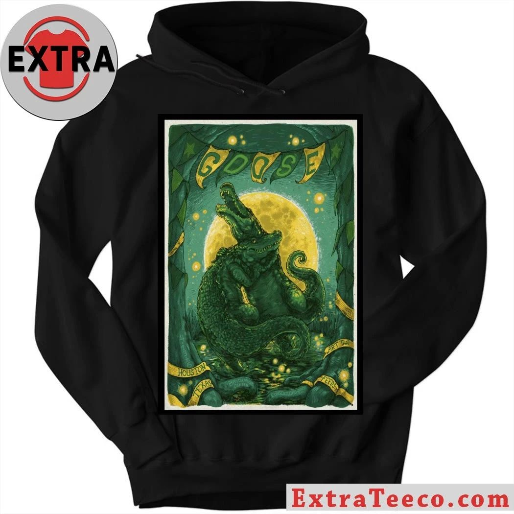 Goose Houston Bayou Music Center on 4 23 2026 Poster Shirt