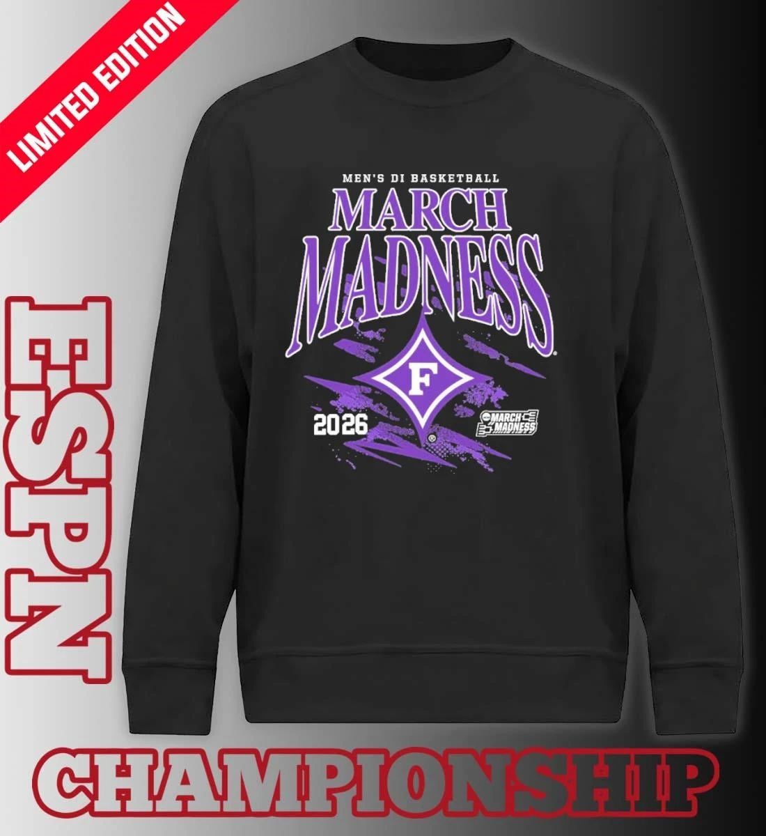 Furman University Men’s Basketball 2026 NCAA March Madness Bound T-Shirt