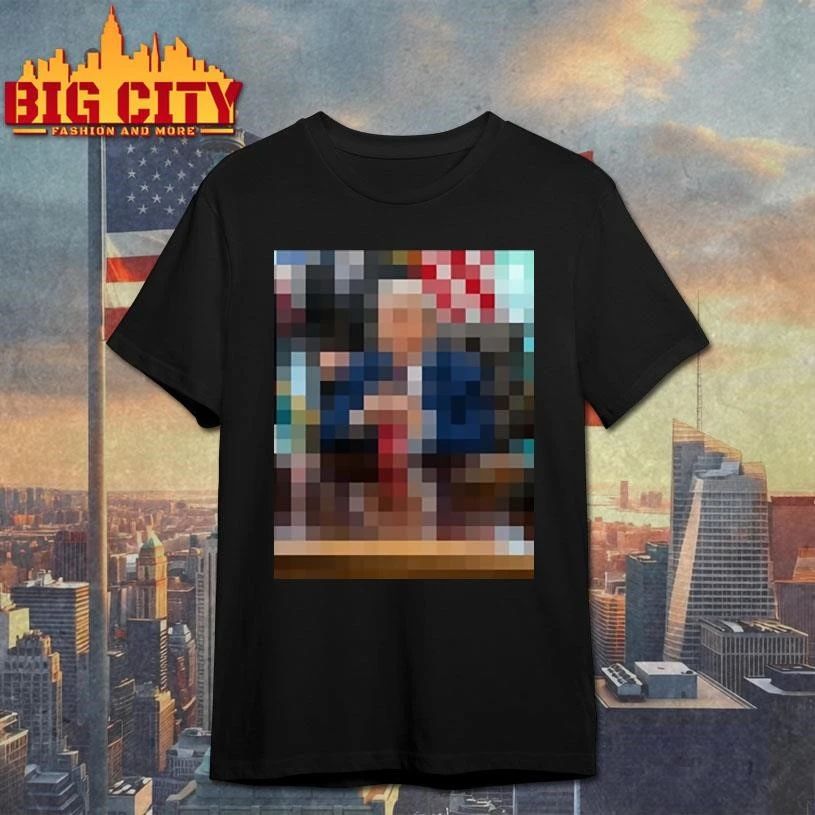 The White House Donald Trump Pixel Art Shirt