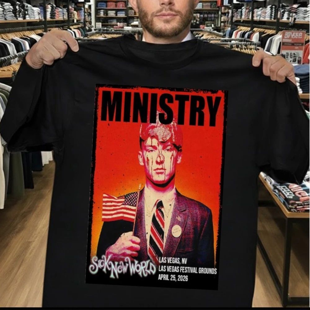 Ministry Concert Las Vegas NV April 25 2026 Shirt
