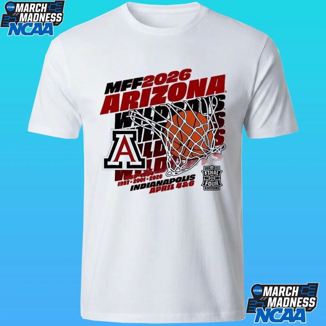 Arizona Wildcats MFF 2026 Men’s Basketball Final Four Bound Shirt