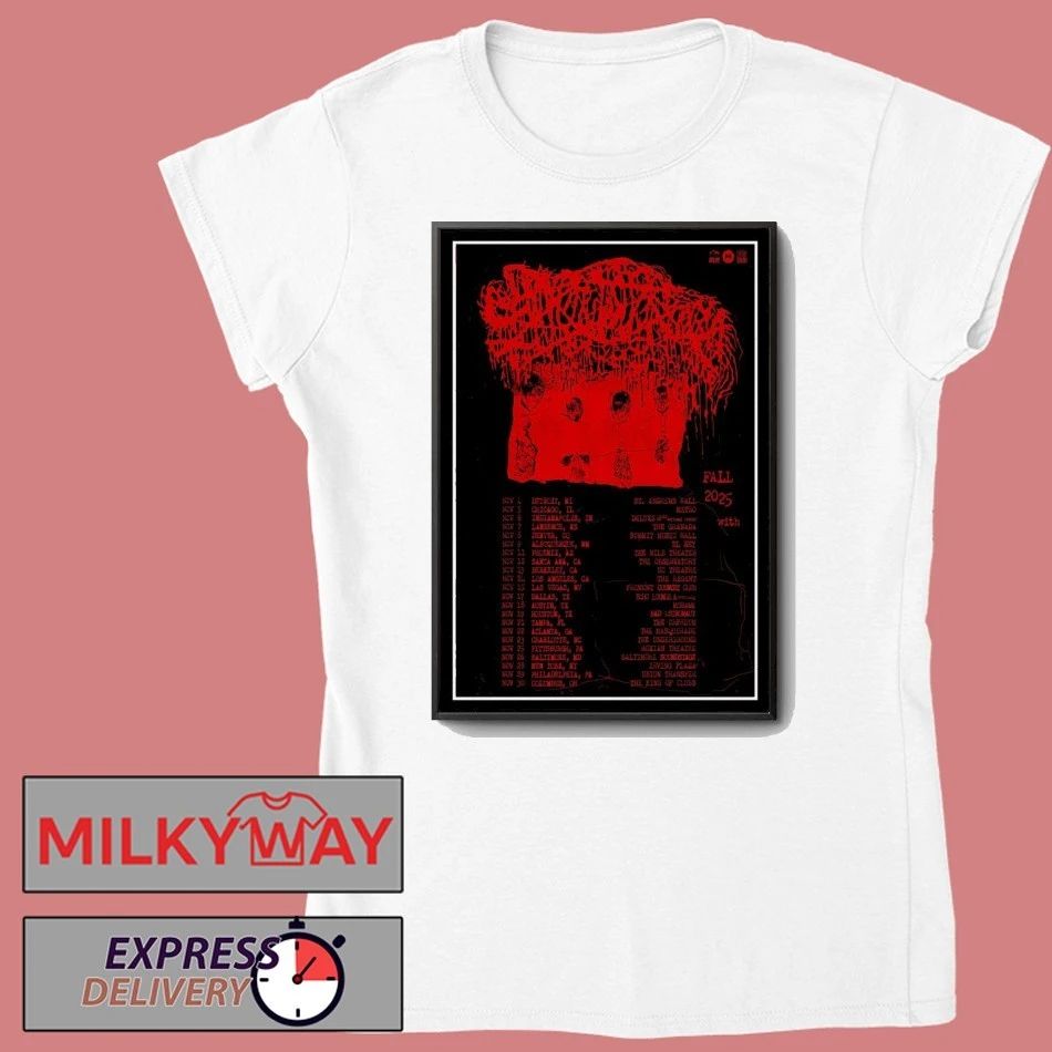 Sanguisugabogg Fall Tour 2025 Poster shirt