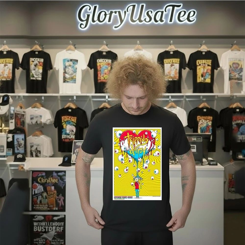 Tripping Daisy Spring Tour 2026 Poster Shirt