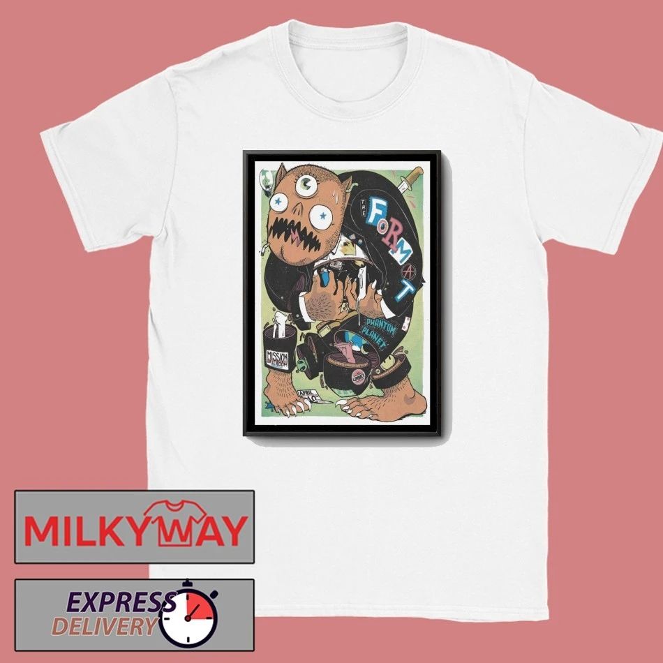 The Format concert Denver, Mission Ballroom, Apr 10, 2026 Poster shirt