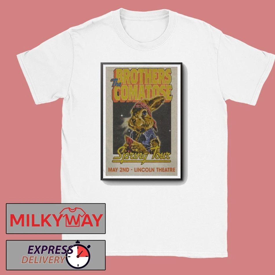 The Brothers Comatose May 2 2026 Poster Raleigh, Nc TOUR shirt