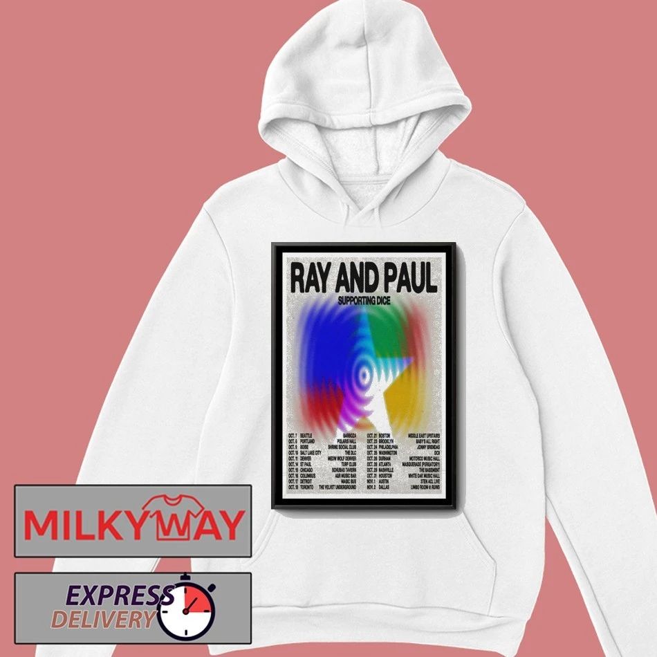 Ray And Paul Nov 29 2025 The Troubadour West Hollywood Poster shirt