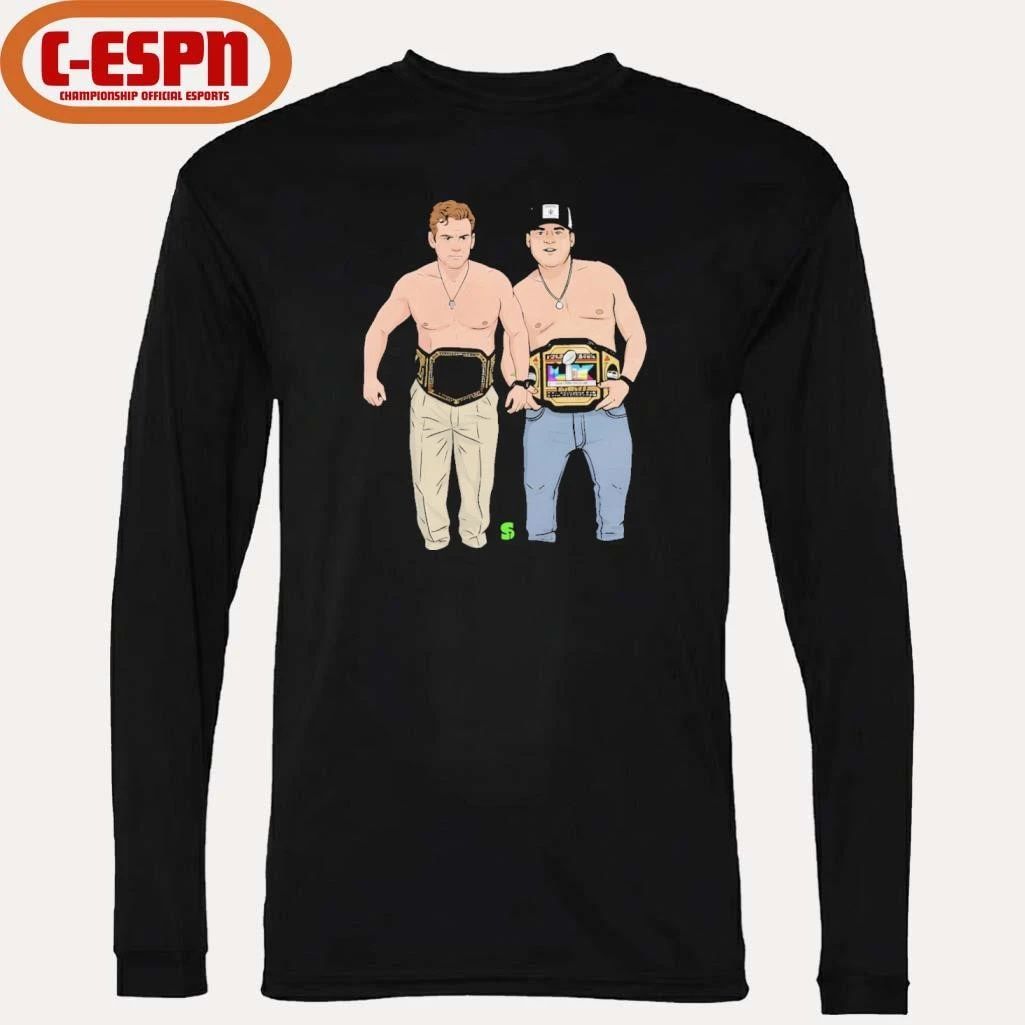 John Schneider Before & After SB Champs Belt Shirt