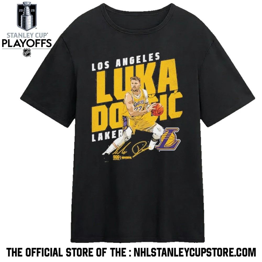 Luka Doncic Los Angeles Lakers Slant 2026 Shirt