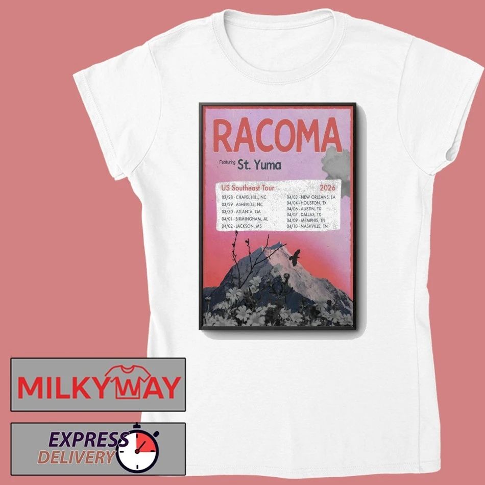 Racoma Ft ST. Yuma US Southeast Tour 2026 Poster shirt