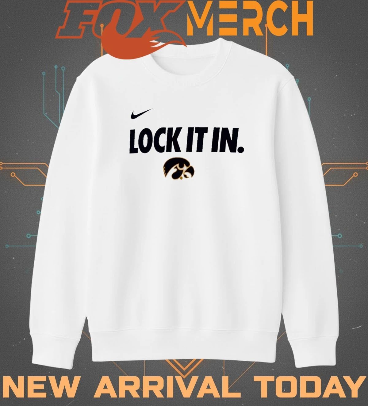 Iowa Hawkeyes Lock It In 2026 On-Court Bench Legend Dri-FIT t-shirt