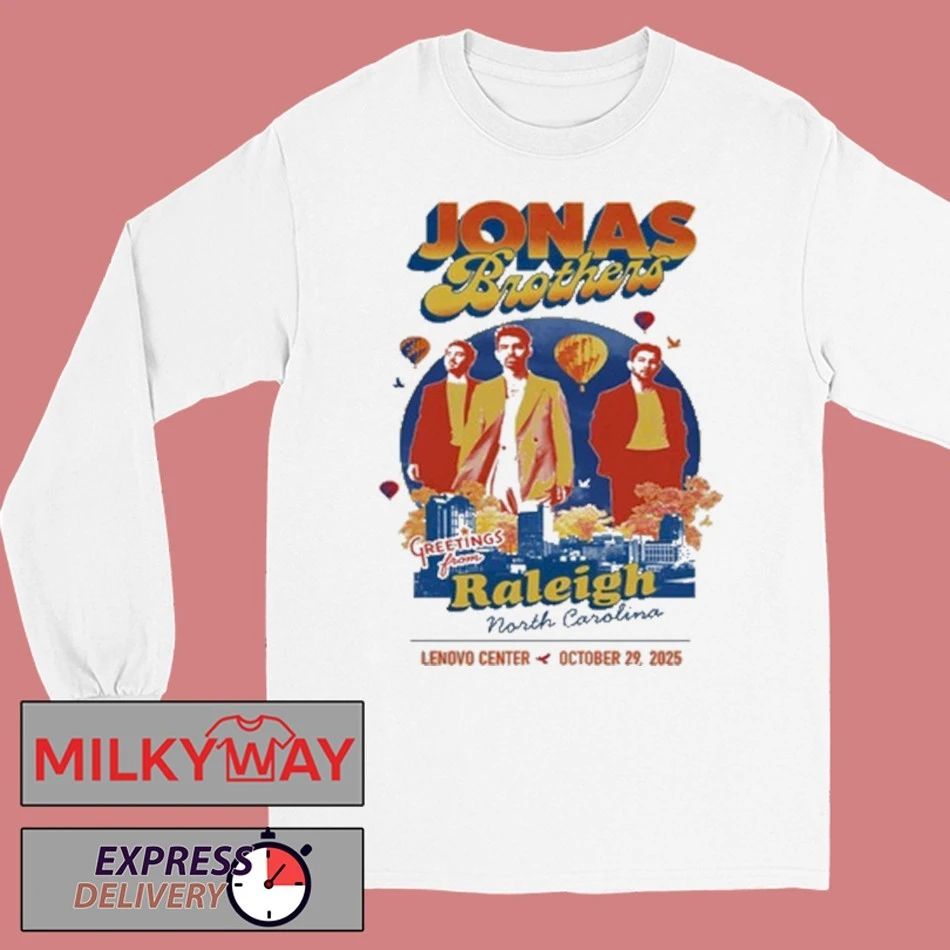Jonas Brothers Oct 29 2025 The Lenovo Center shirt