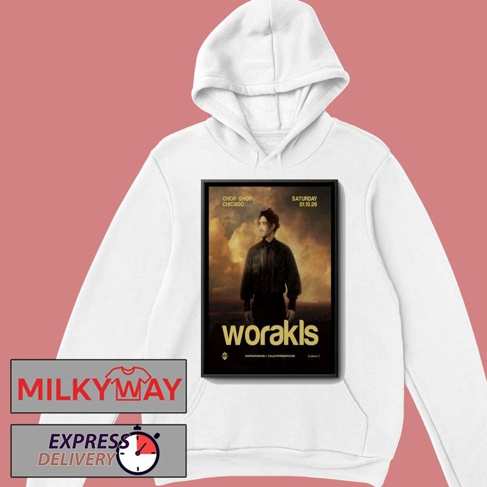 Worakls Chicago IL Concert 2026 Poster shirt