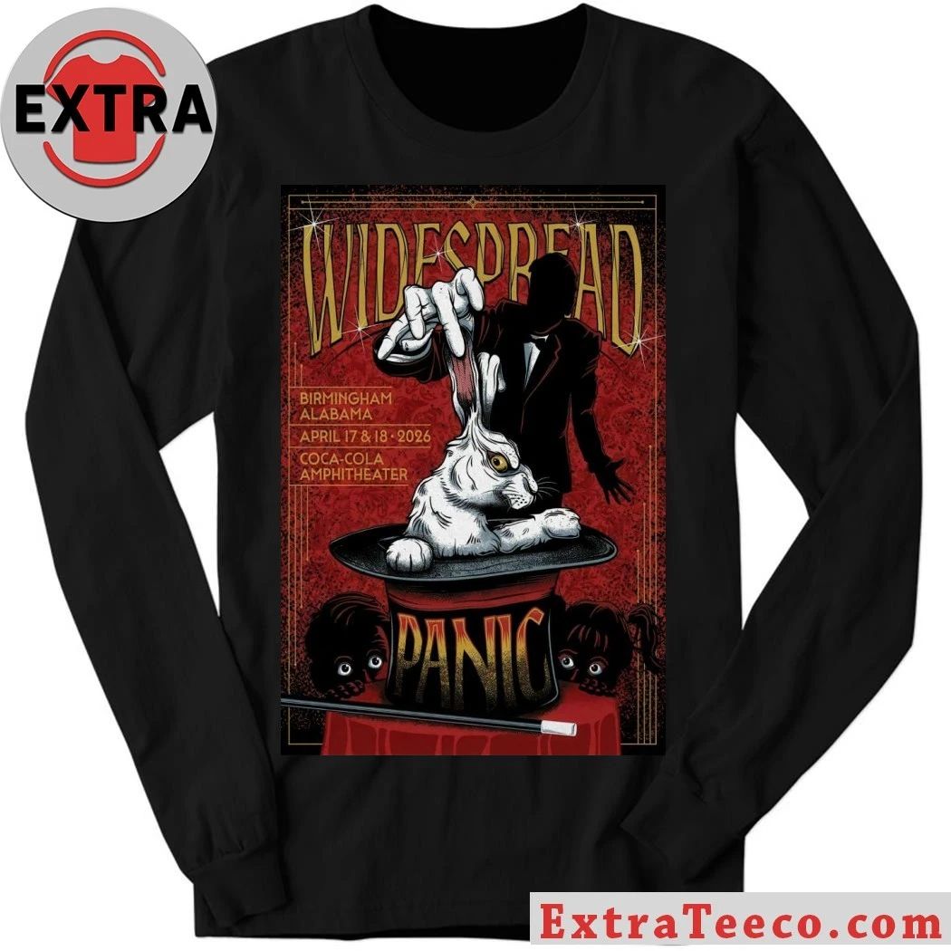 Widespread Panic Birmingham, AL 4 17-18 2026 Poster Shirt