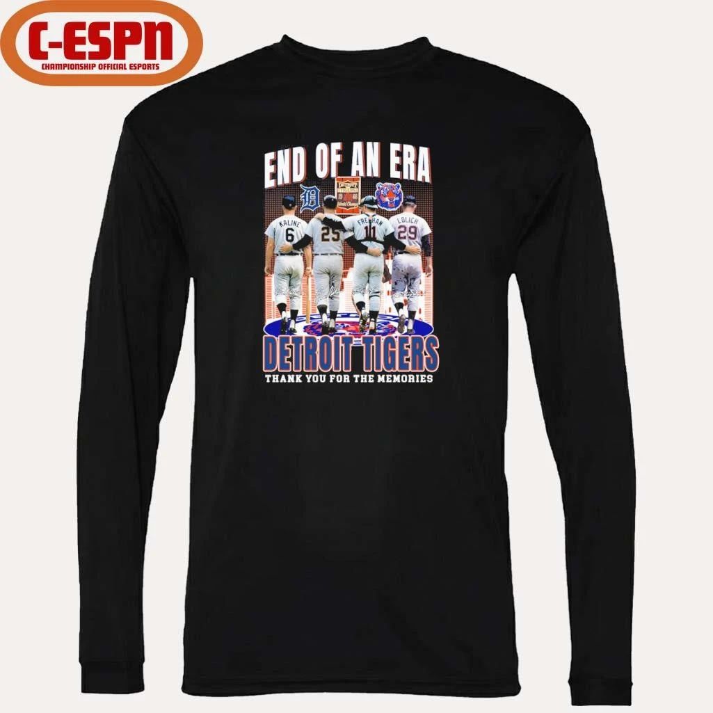 End Of An Era Detroit Tigers Legends Shirt