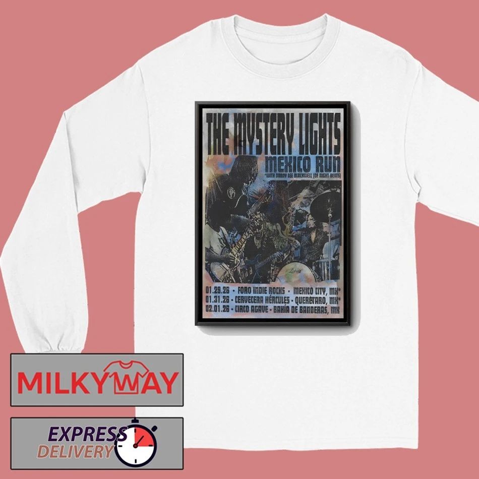 The Mystery Lights Jan 31 2026 Queretaro MX Poster shirt