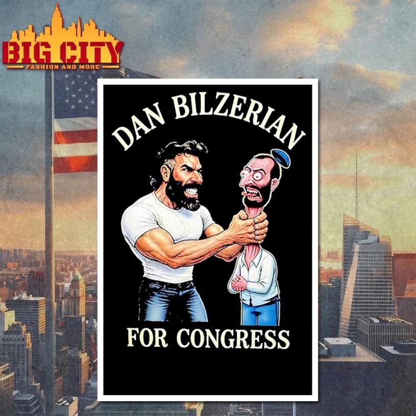 Dan Bilzerian For Congress Graphic Shirt