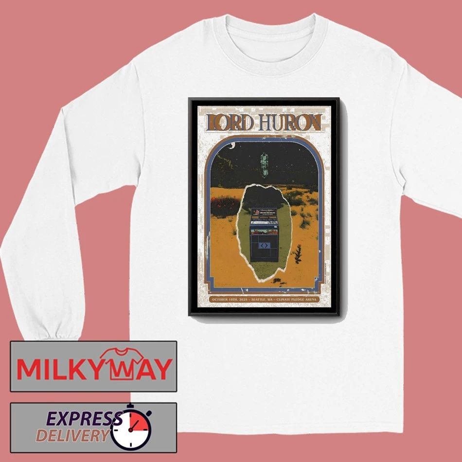 Lord Huron Climate Pledge Arena Event 2025 Poster shirt