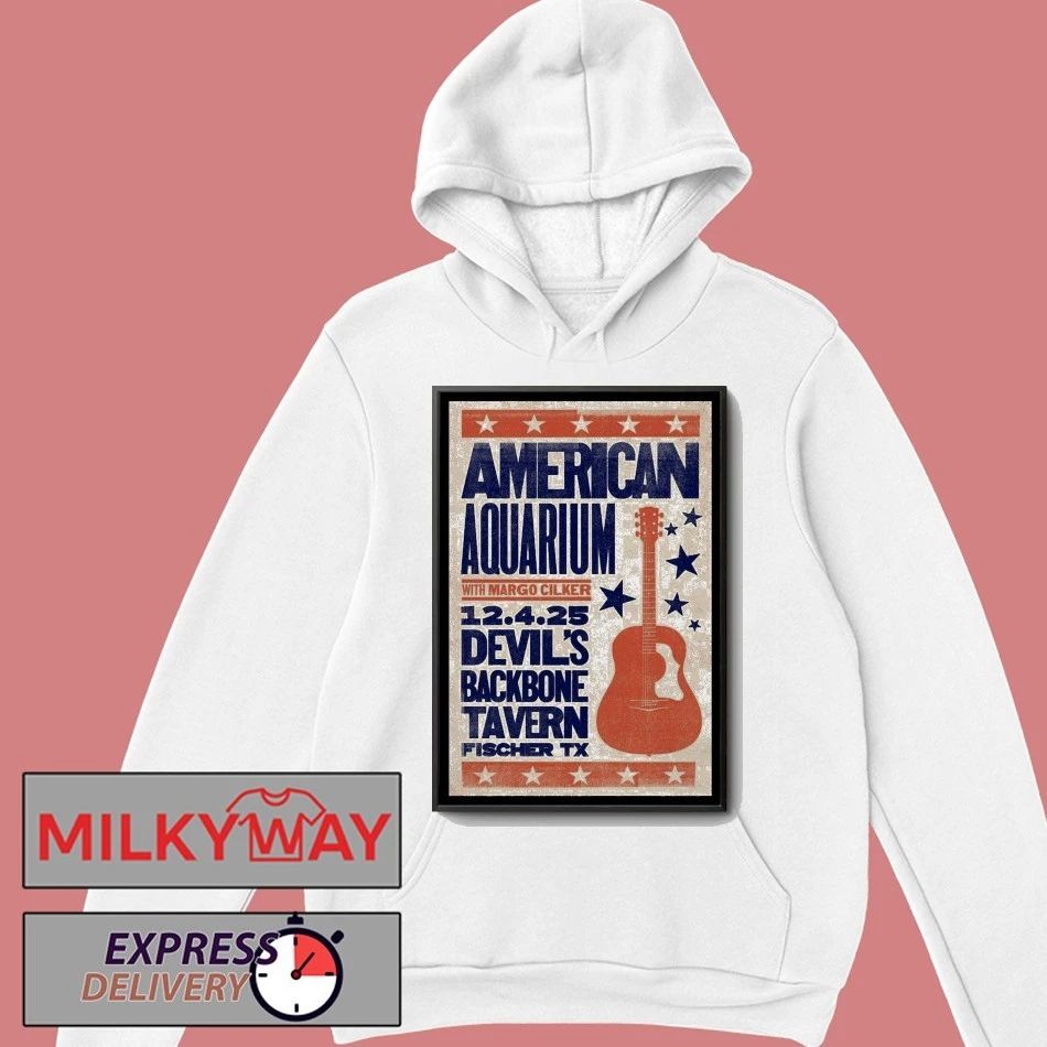 American Aquarium Fall Tour 2025 Devil’s Backbone Tavern Poster shirt
