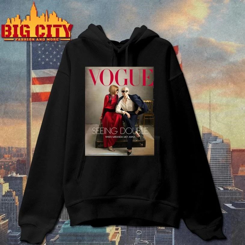 Vogue Magazine 2026 Seeing Double When Miranda Met Anna Poster Shirt