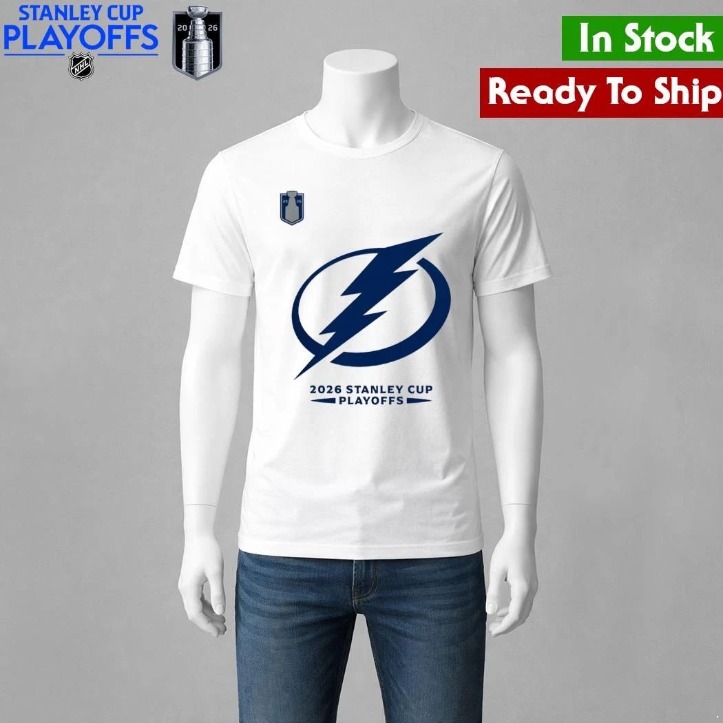 Tampa Bay Lightning 2026 Stanley Cup Playoffs Rink Performance Shirt