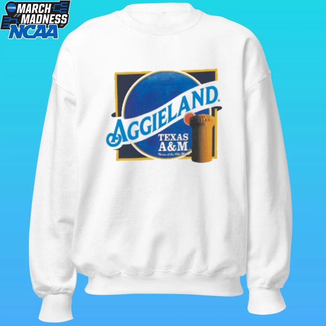 Texas A&m Aggie Maroon Moon Home Of The 12h Man Shirt