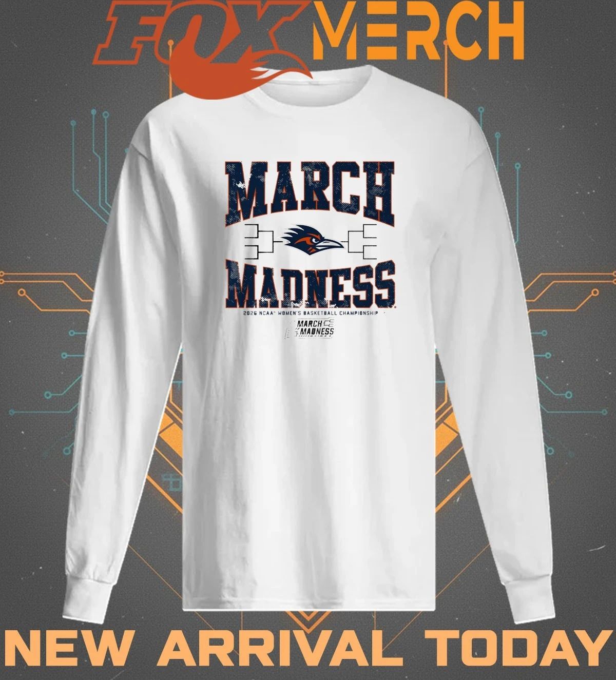 UTSA Roadrunners 2026 March Madness NCAA Women’s Basketball Championship shirt