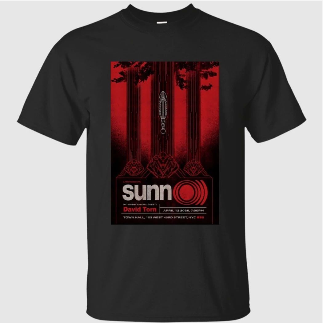 SUNN O))) Apr 12 2026 Town Hall, New York, NY Shirt