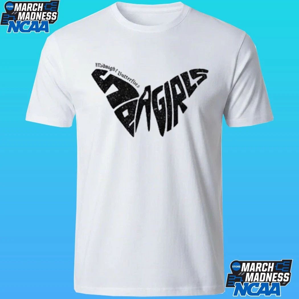 Sea Girls Butterfly White Shirt