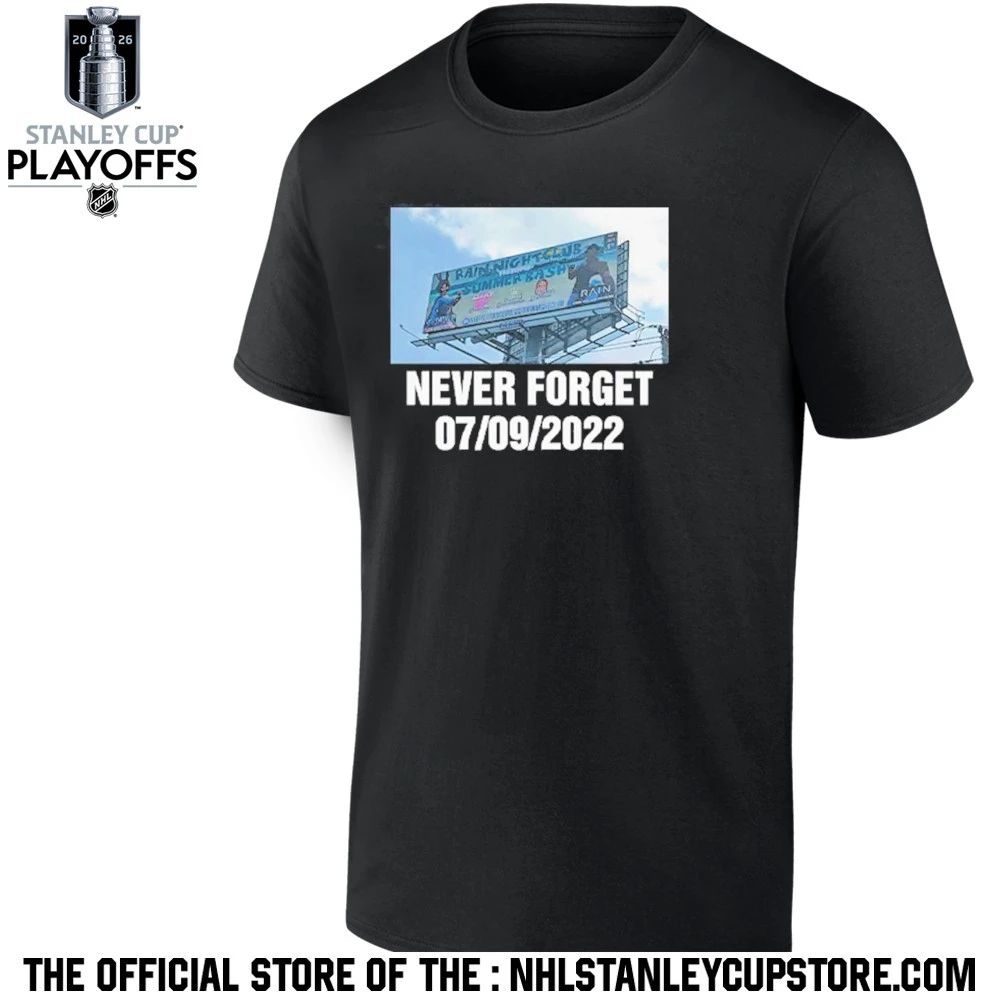 Rain Nightclub Summer Bash Never Forget 7 9 2022 Shirt