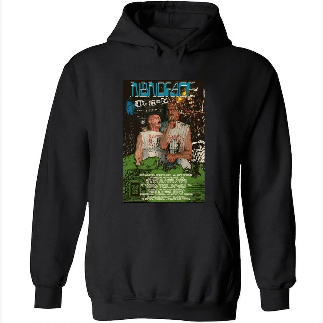 N8NOFACE EU Tour 2026 Poster Shirt