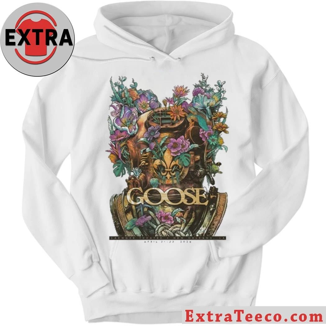 Goose Apr 21-22, 2026 Saenger Theatre, New Orleans Event Shirt