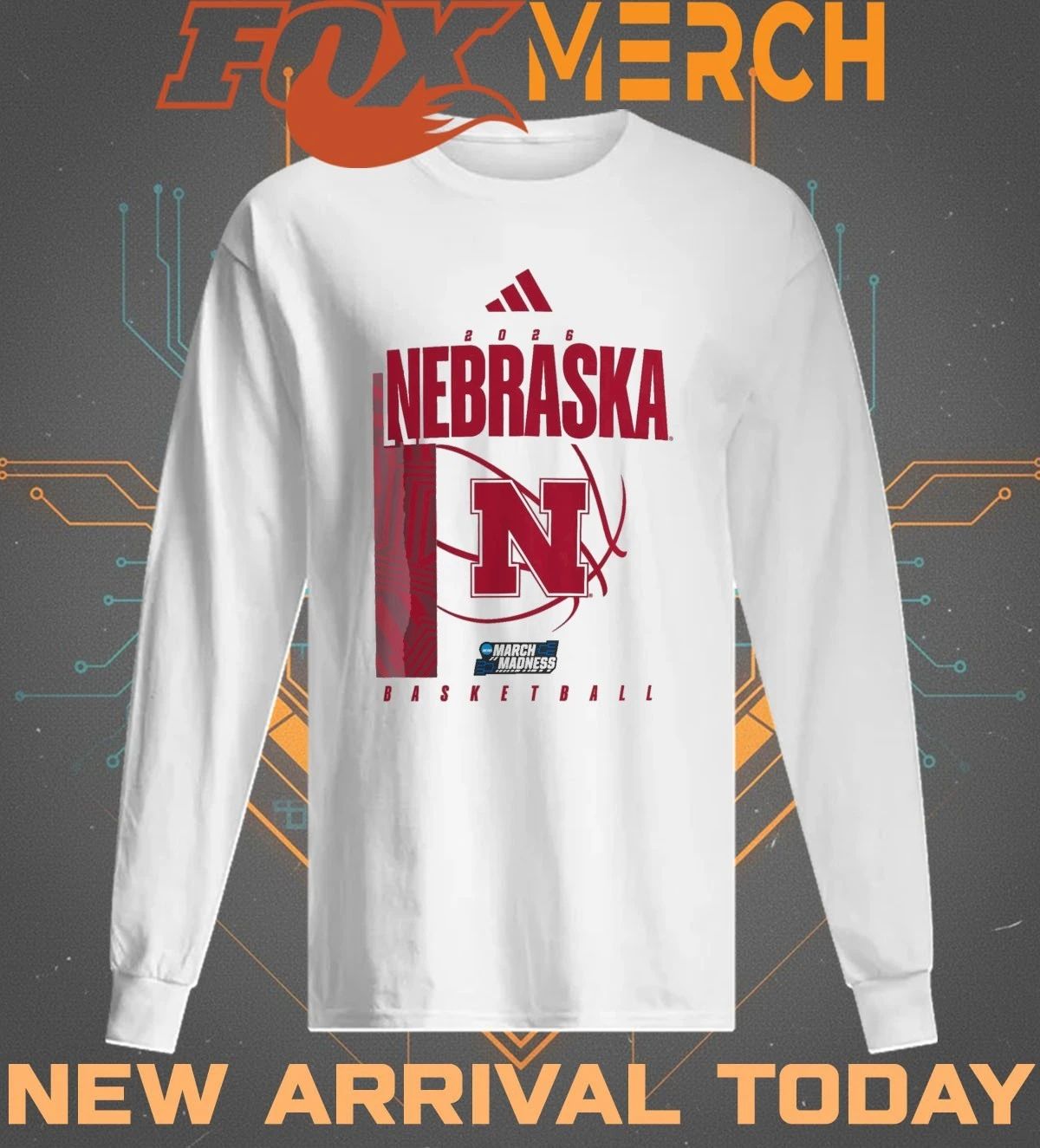 Nebraska Huskers Basketball March Madness 2026 t-shirt