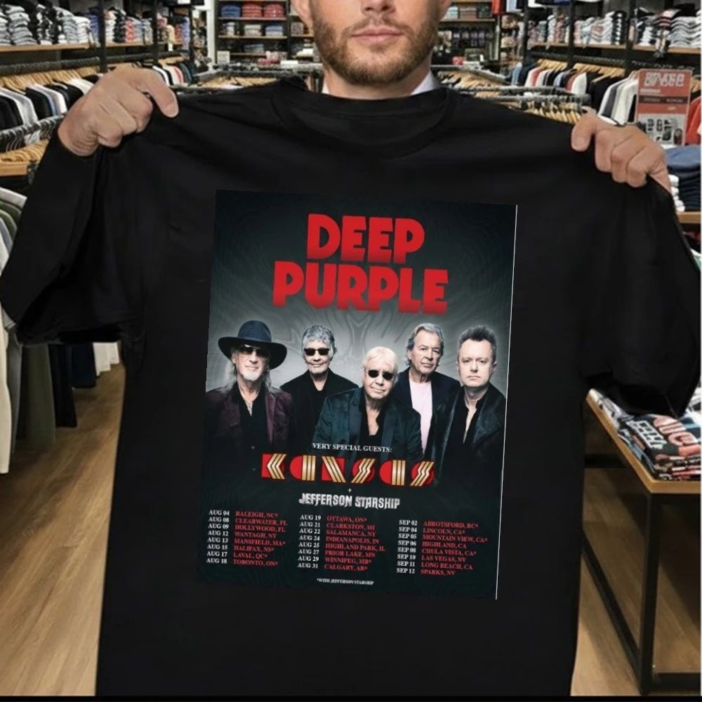 Deep Purple Summer North America Tour 2026 Schedule Dates Shirt