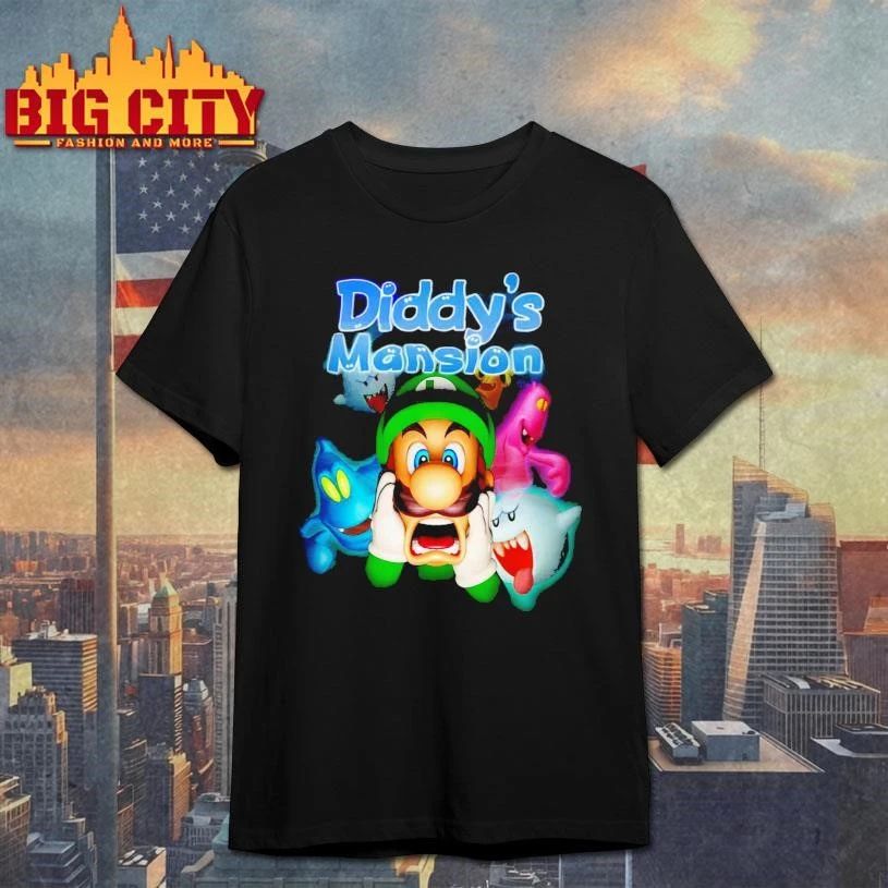 Luigi Diddy’s Mansion Shirt