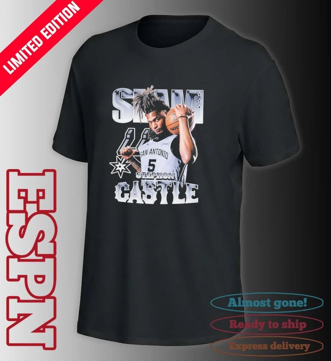 SLAM Stephon Castle San Antonio Spurs Shirt