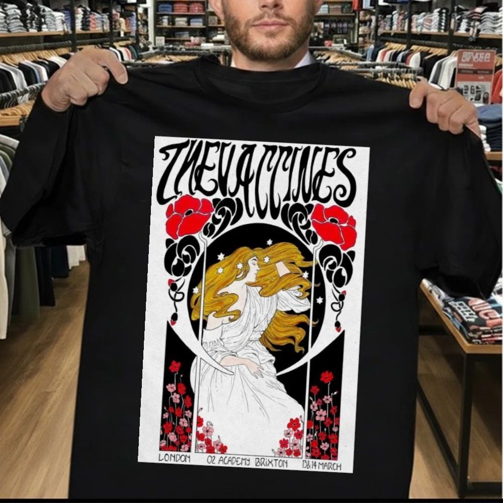 The Vaccines 02 Academy Brixton Mar 13 – 14 2026 Poster Shirt