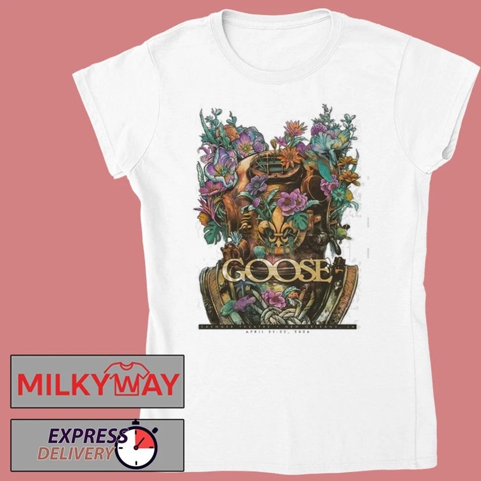Goose New Orleans 2026 Spring Tour On Apr 21-22 2026 shirt