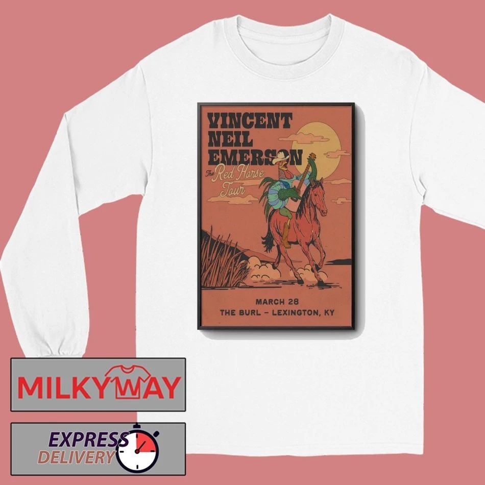 Vincent Neil Emerson In Lexington KY On Mar 28 2026 Poster shirt