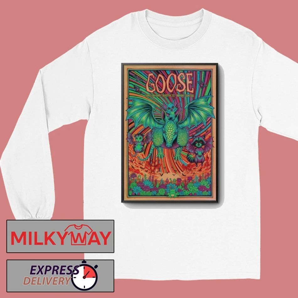 Goose At Moody Center On April 24 2026 Poster shirt