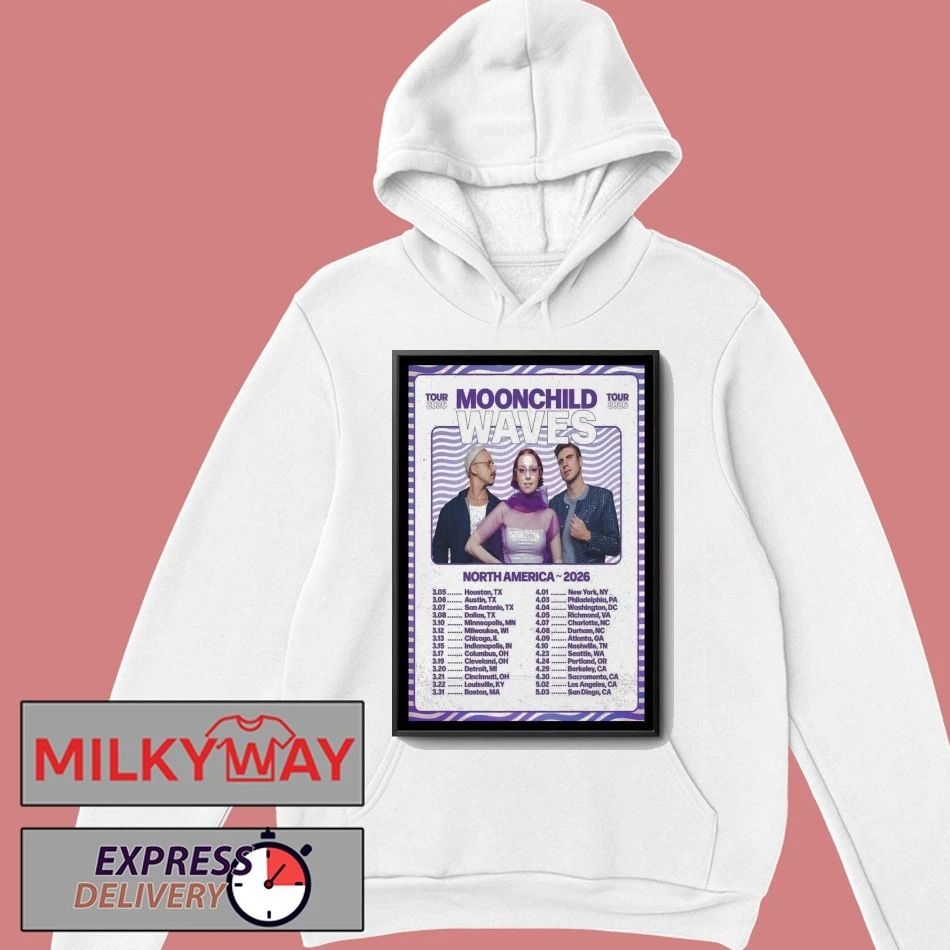 Moonchild North America Tour 2026 Poster shirt