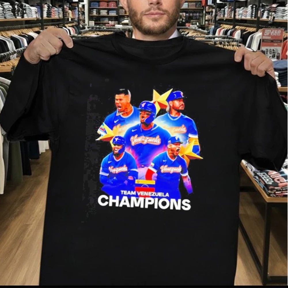Team Venezuela baseball 2026 WBC Champions graphic Shirt
