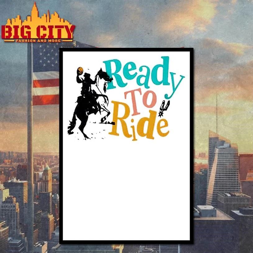 READY TO RIDE Graphic Shirt