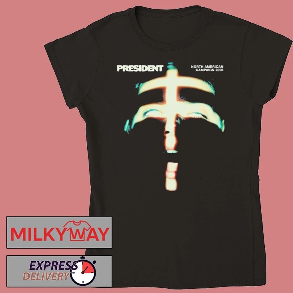 President Band North American Campaign 2026 Schedule Tour Dates shirt