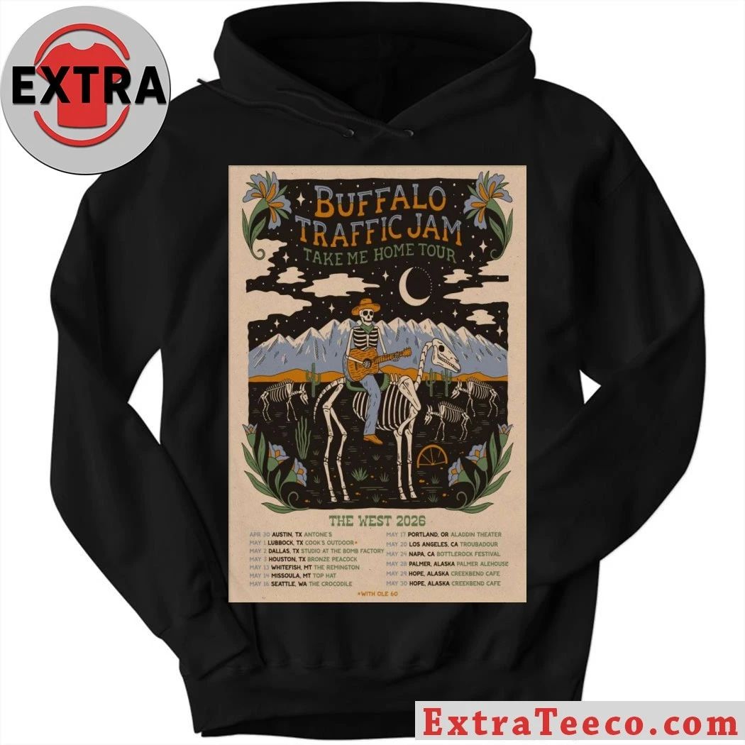 Buffalo Traffic Jam The West Tour 2026 Poster Shirt