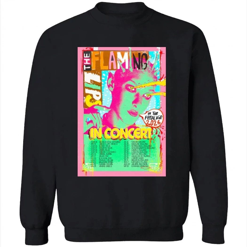 The Flaming Lips in Concert in The Greak Age 2026 Live Shirt