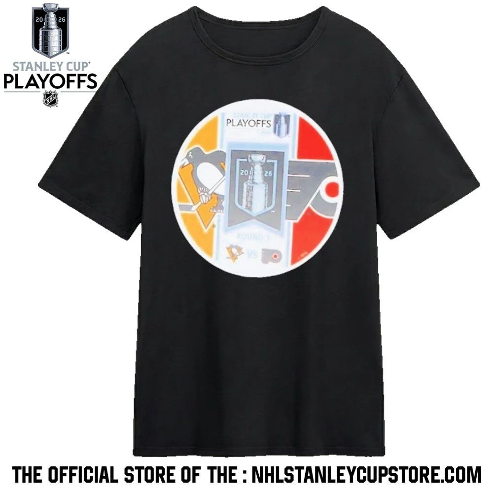 Pittsburgh Penguins vs Philadelphia Flyers 2026 Stanley Cup Playoffs Round One Shirt