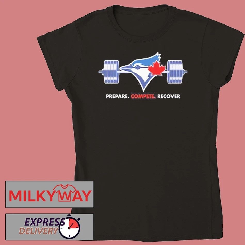 Kazuma Okamoto Blue Jays Prepare Compete Recover Shirt
