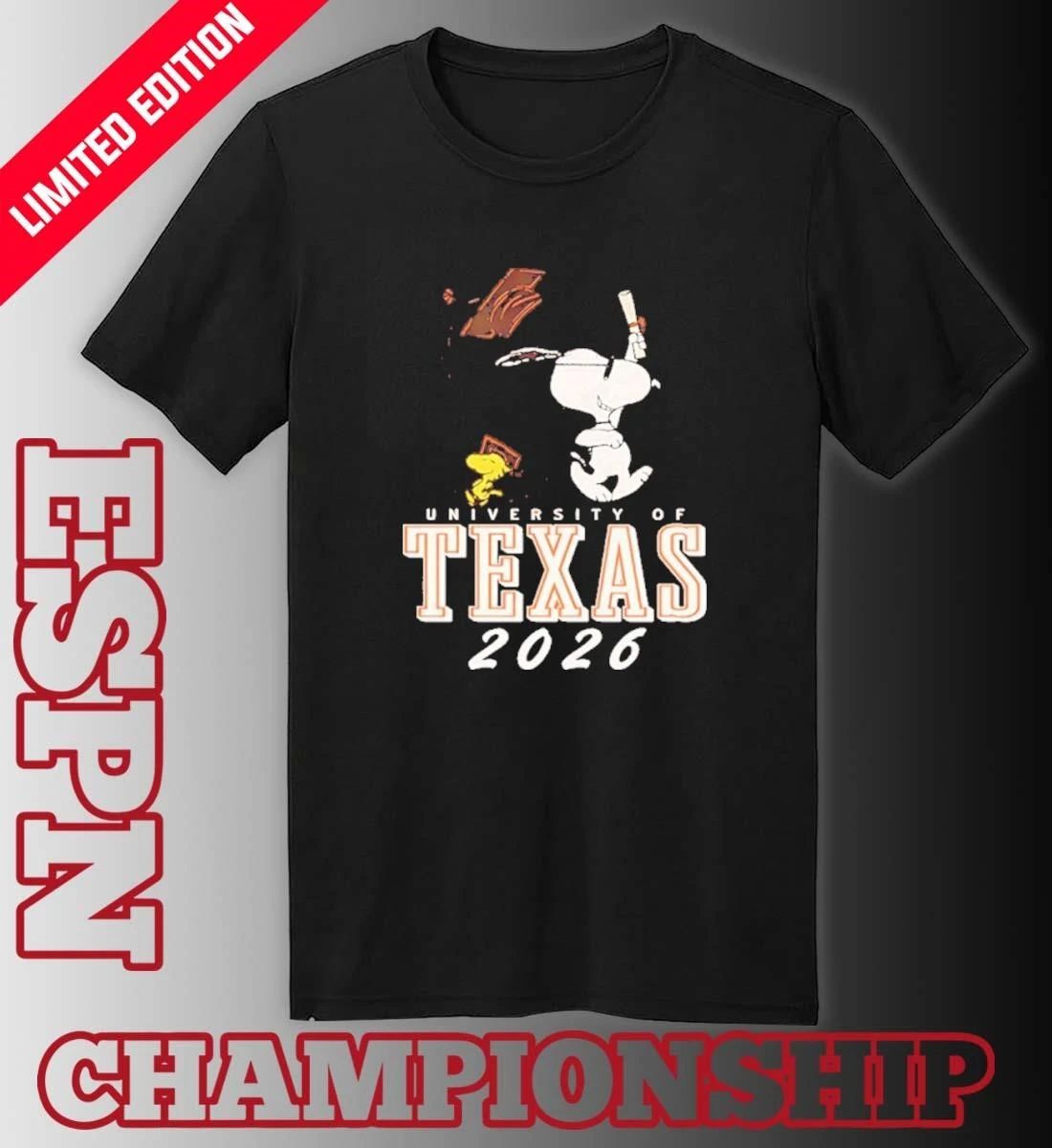 Peanuts x University Of Texas Graduation 2026 Shirt