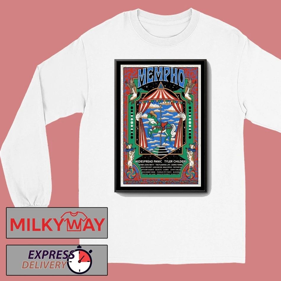 2025 Mempho Music Festival Poster shirt